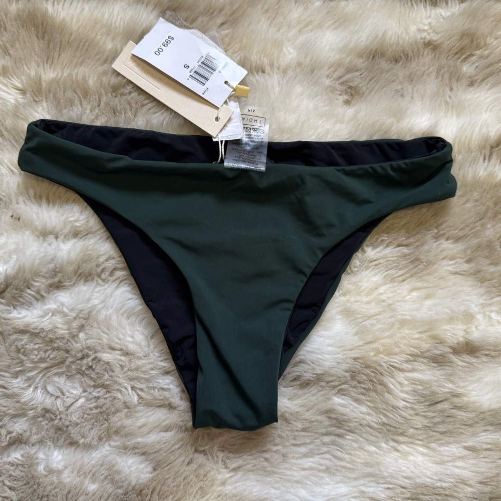 NWT HAIGHT. Pine Cheeky Bikini Bottoms